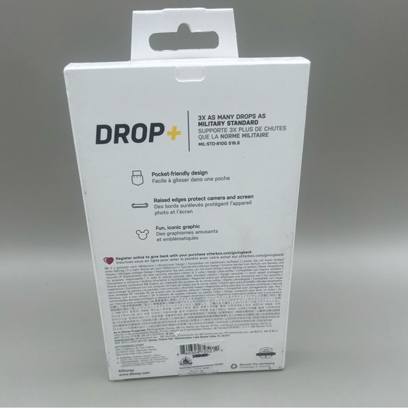 OTTER BOX Disney MICKEY MOUSE & CO.  Drop+Ultra Thin Symmetry iPhone 13 PRO Case - Picture 6 of 7